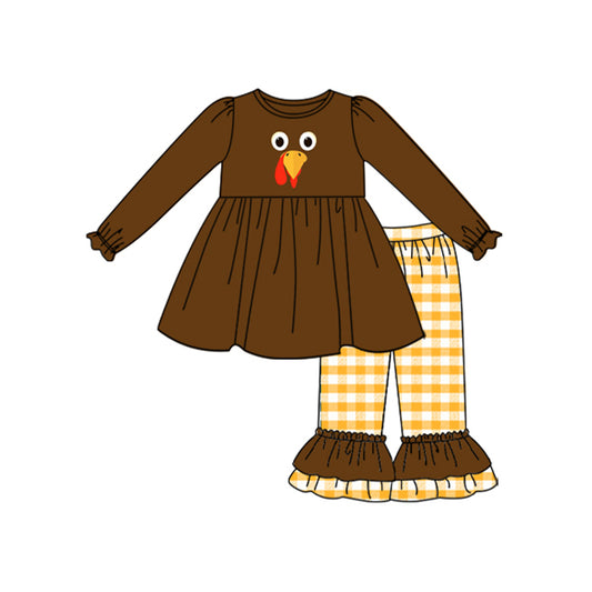 GLP1203 preorder turkey thanksgiving girl outfit 202405