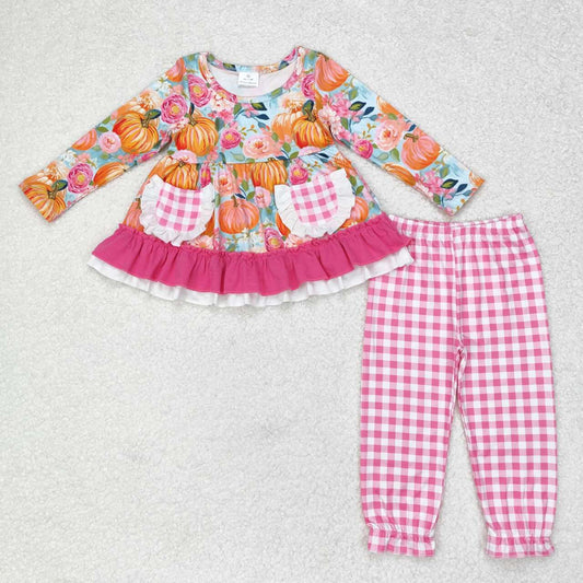 Halloween Pumpkin pocket GLP1233 girl outfit r 202407sibling RTS