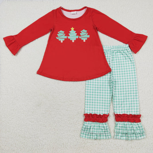 GLP1331 Christmas tree girl outfit 202407 sibling RTS