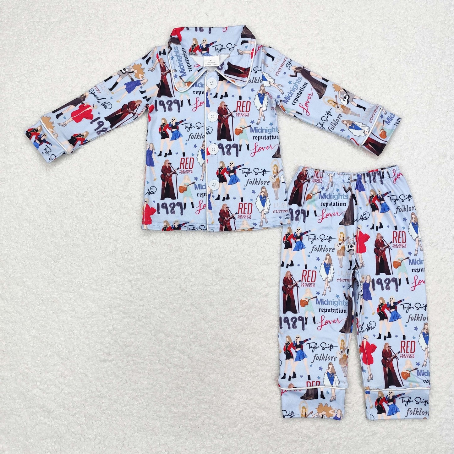 GLP1339 TS Taylor swift girl pajamas outfit 202408 sibling RTS