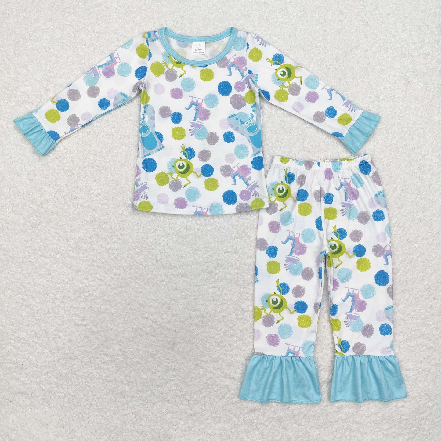 BAMBOO GLP1345 frog girl pajamas outfit  202408 sibling RTS