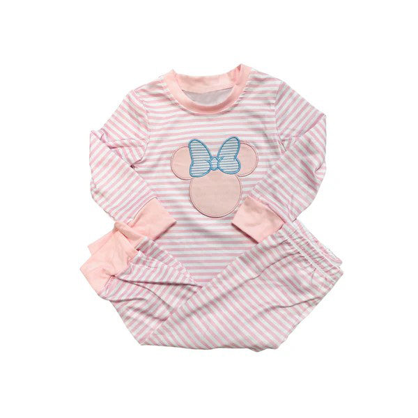 GLP1348 custom MOQ3  western mouse girl pajamas outfit 202406