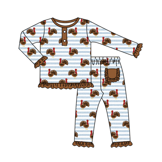 GLP1350 preorder turkey girl pajamas outfit 202406