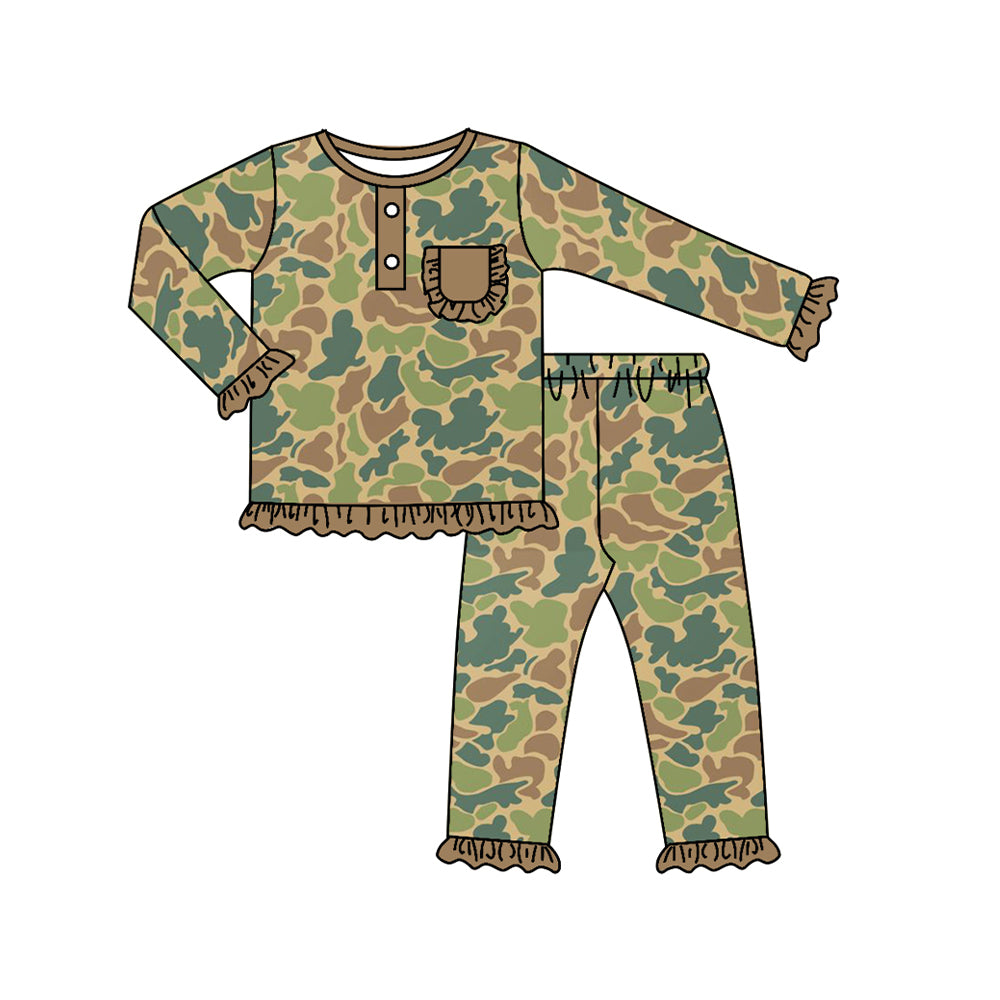 GLP1354 camo pajamas girl outfit preorder 202406