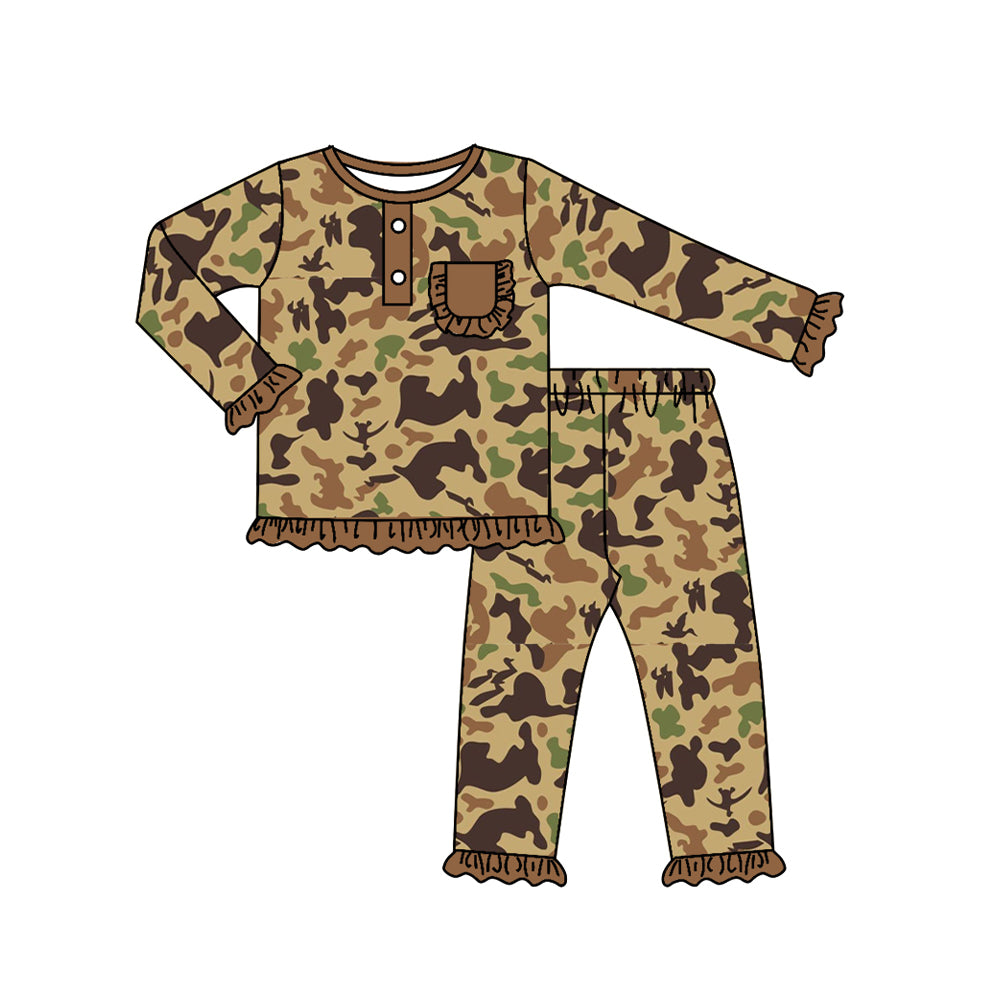 GLP1355 camo pajamas girl outfit preorder 202406