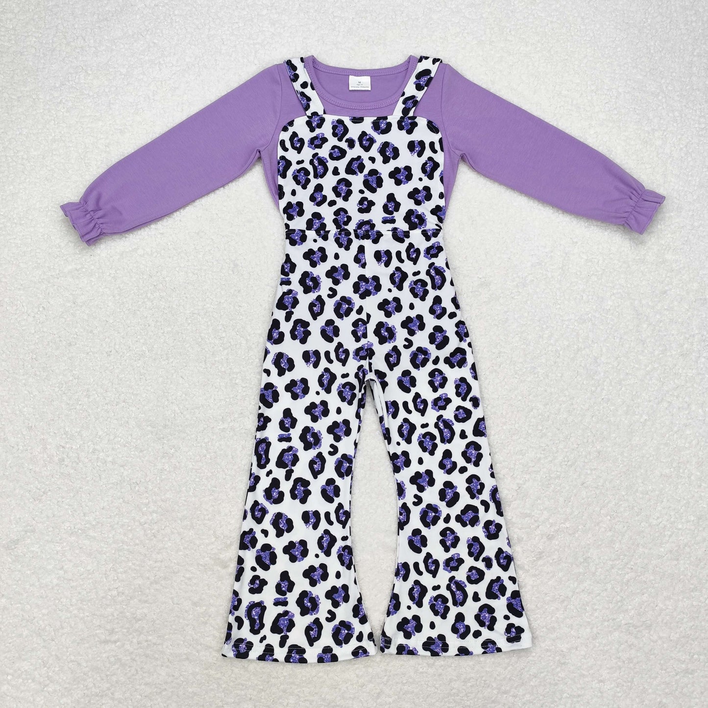 GLP1373组合 purple jumpsuit girl outfit  202408  sibling RTS