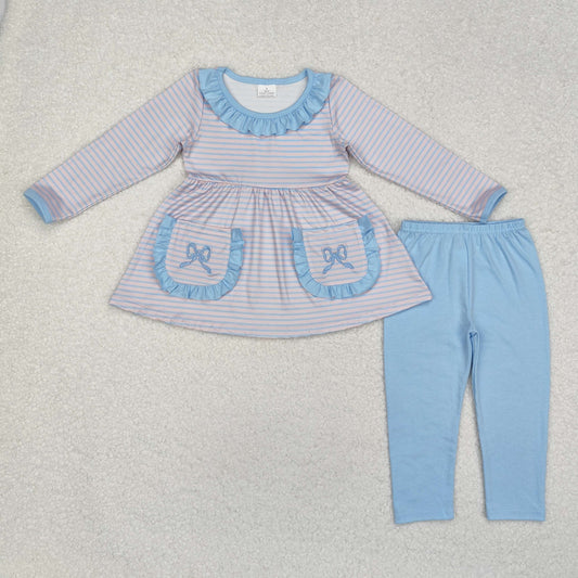 embroidery bow sibling GLP1389  girl outfit preorder 202411 rts