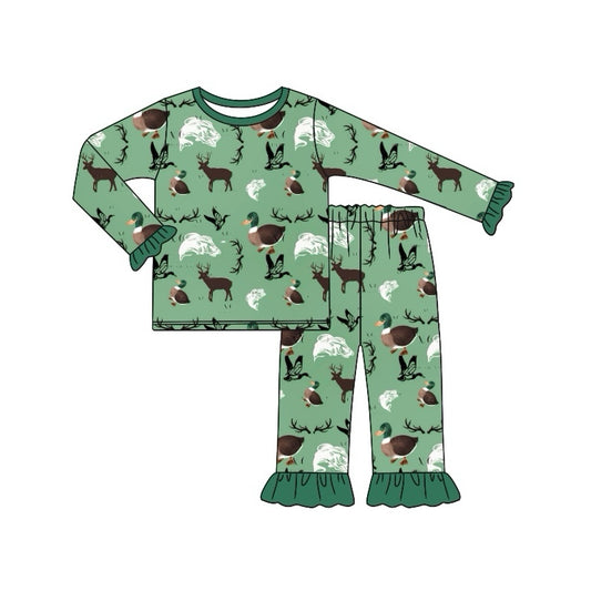 duck deer fish sibling GLP1519 preorder girl pajamas outfit 202407
