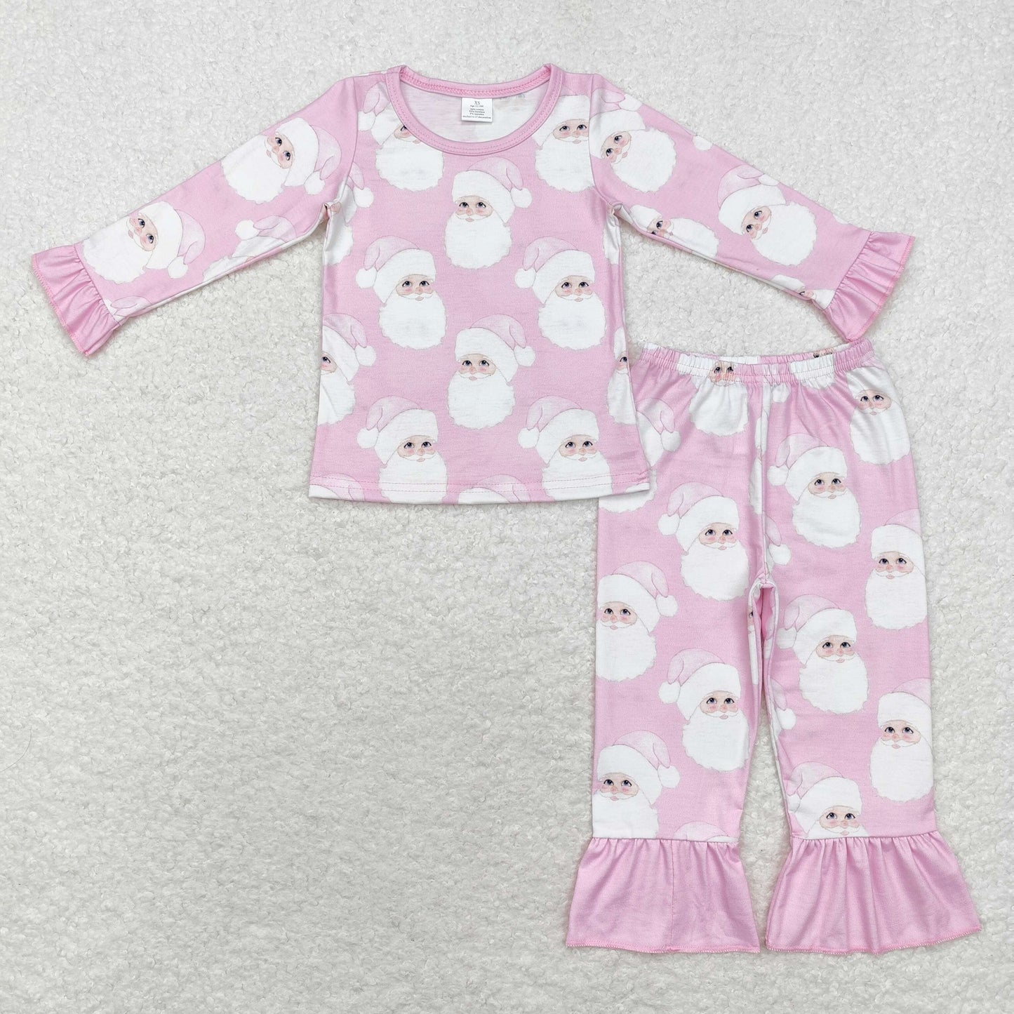 Christmas BAMBOO santa sibling GLP1534 girl pajamas outfit 202408