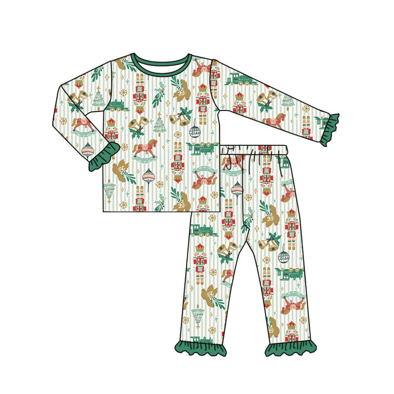 Christmas nutcracker sibling GLP1536 preorder girl pajamas outfit 202407