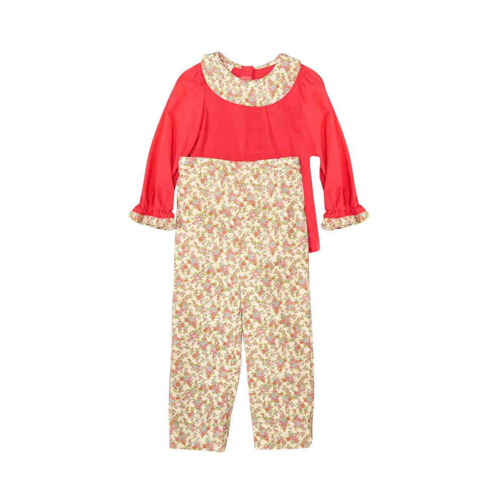 flowers western sibling GLP1568 preorder girl pajamas outfit 202407