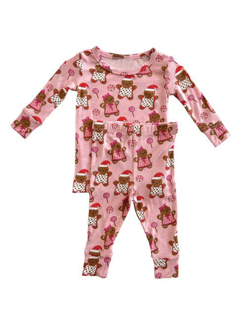 Christmas gingerbread GLP1577 preorder girl pajamas outfit 202407