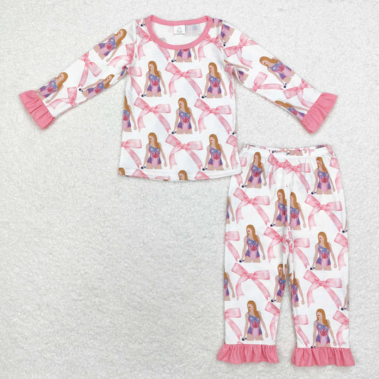 -BAMBOO GLP1606 TS taylor swift girl pajamas outfit 202409 sibling RTS