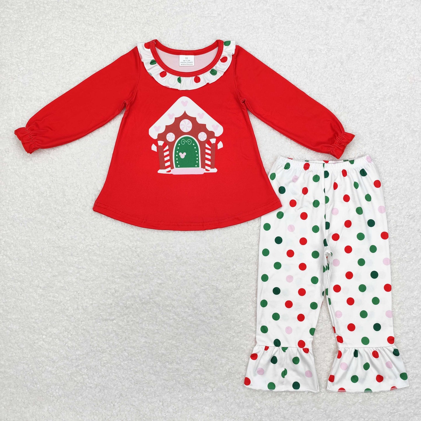 GLP1643  Christmas sibling  girl outfit 202408 RTS