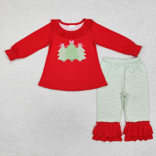 GLP1672 Christmas tree girl  outfit 202409 RTS sibling