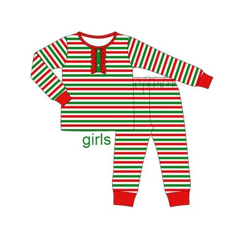 GLP1771 girl outfit  pajamas 202408 preorder sibling