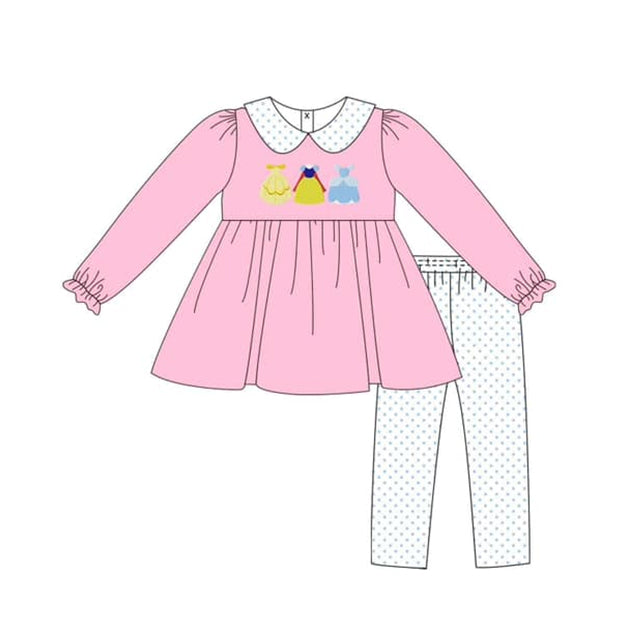 princess cartoon sibling GLP1853 long sleeve girl outfit   202408 sibling preorder