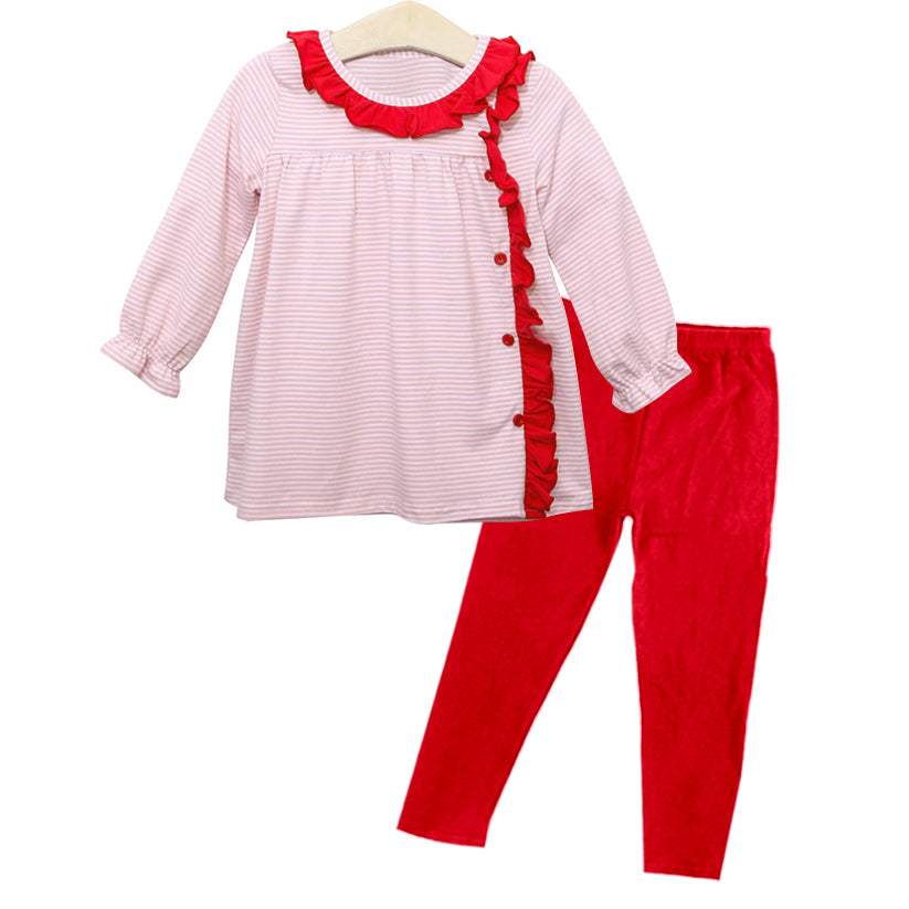 GLP1865 Christmas sibling girl outfit preorder 202408