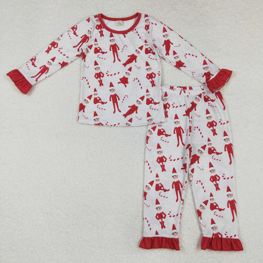 GLP1866 preorder Christmas boy cane girl pajamas outfit 202408