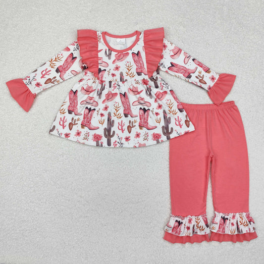 GLP1922  western girl pajamas outfit 202411 RTS