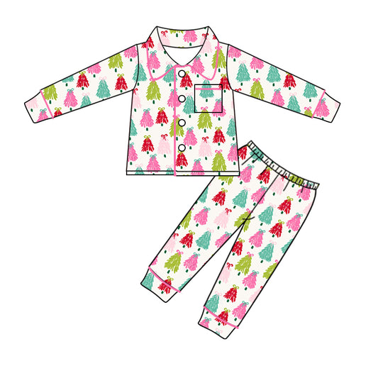 GLP1995 Christmas cane preorder girl pajamas outfit 202409