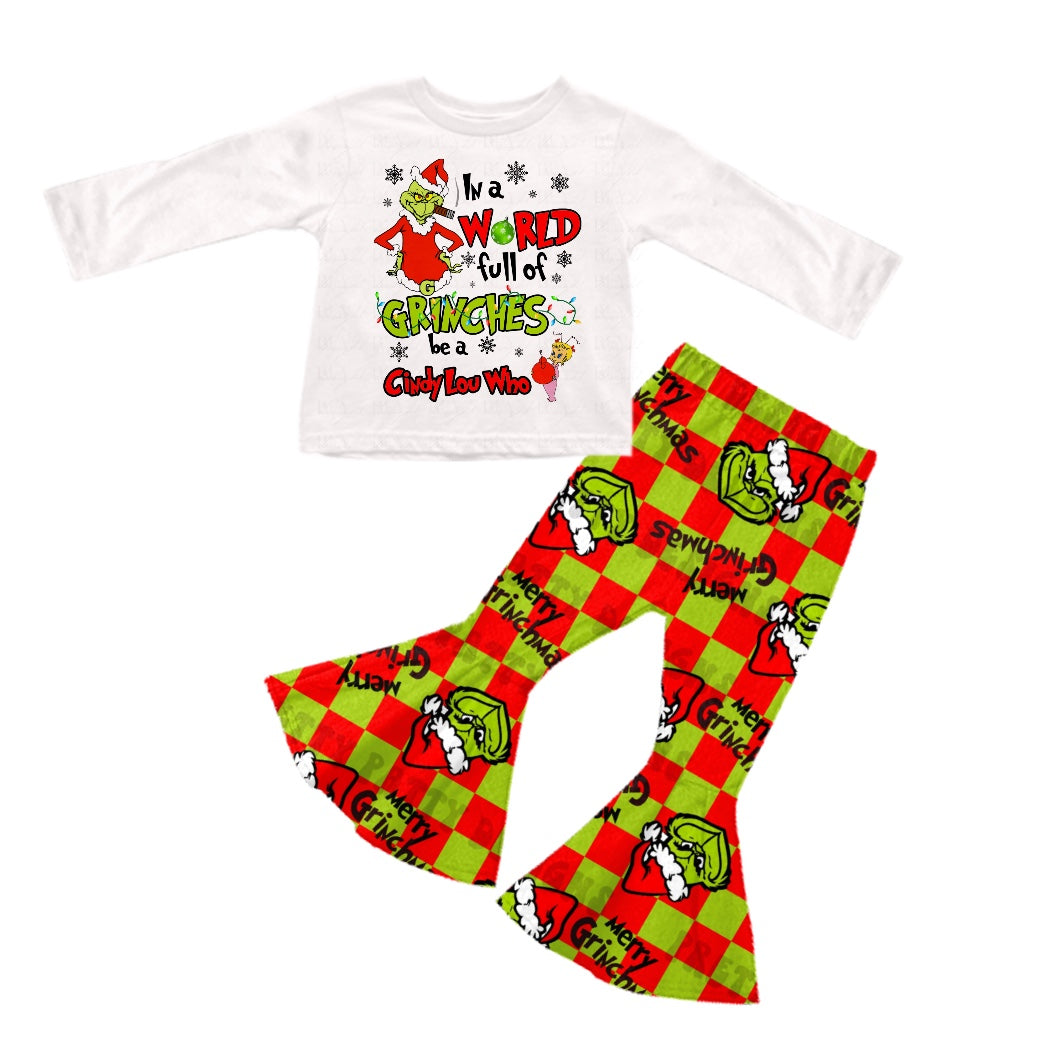 GLP2017 preorder Chritmas grinch pants girl outfit 202409