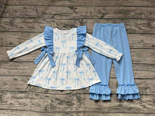 GLP2109  preorder blue bow pants girl outfit 202410