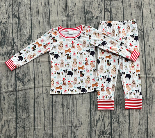 GLP2193  preorder  western  Christmas dog girl outfit 202510 sibling