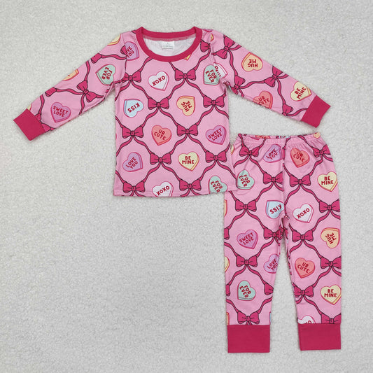 GLP2252 Valentine's Day be mine sweet love girl outfit 202501 RTS sibling