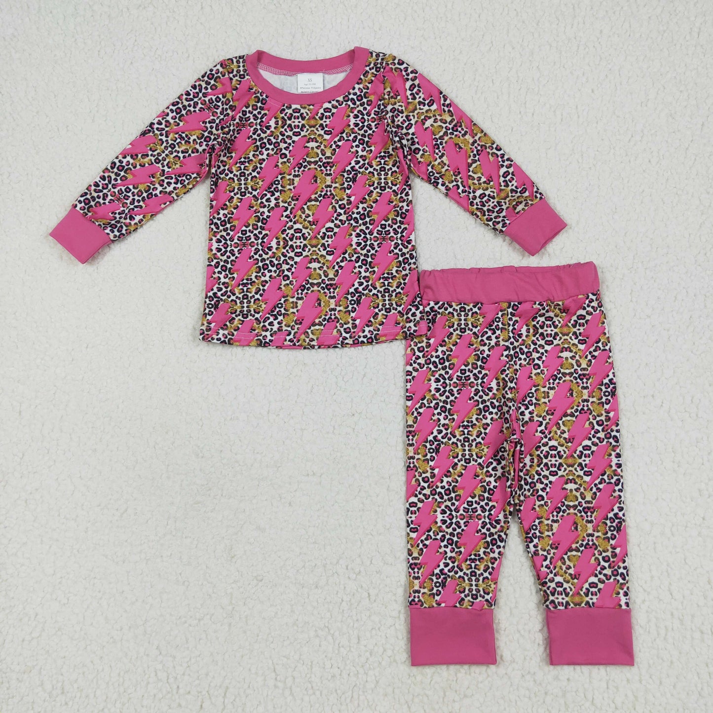 GLP2393 lighting girl pajamas outfit 202507 RTS