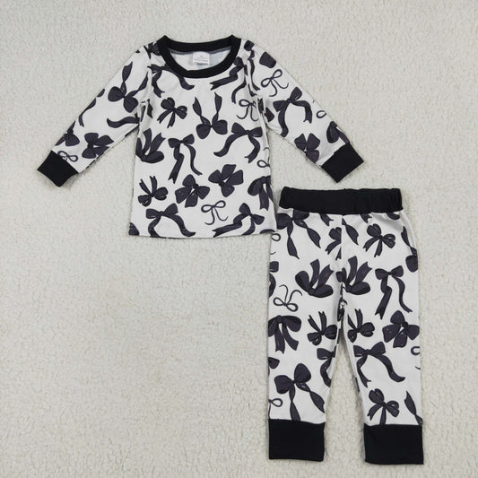 GLP2395 bow girl pajamas outfit 202506 RTS
