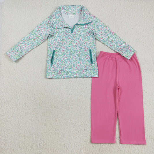GLP2414 ZIPPER flower girl outfit 202508 RTS