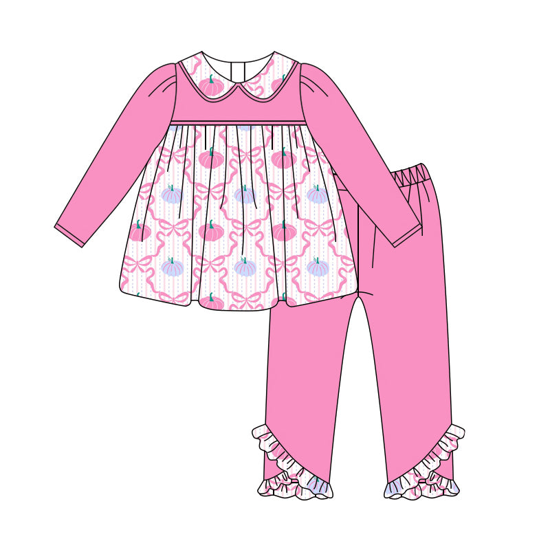 GLP2453 Halloween pumpkin  girl  outfit 202506 preorder