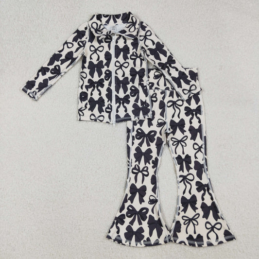GLP2457组合 yoga black bow girl outfit 202509 RTS