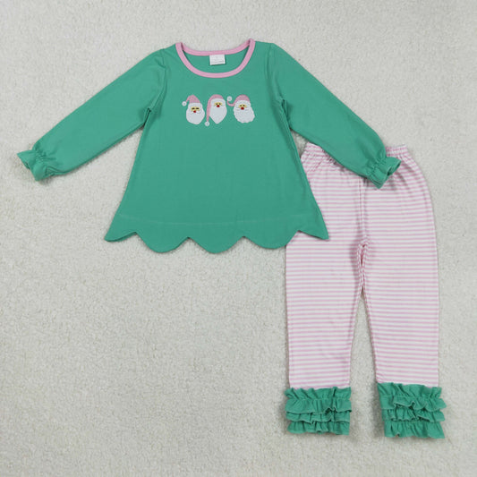 GLP2575 Embroidery  Christmas girl outfit 202508 RTS