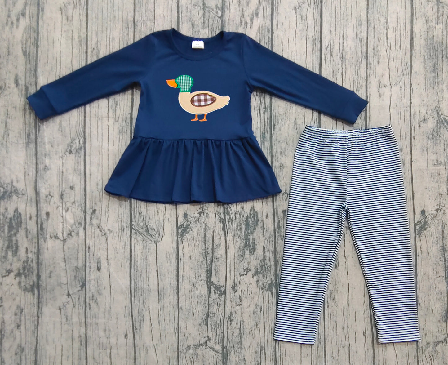 GLP2595 embroidery duck girl pajamas  outfit 202506 preorder