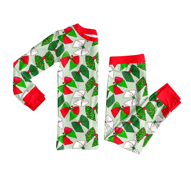 GLP2631 Christmas grinch pajamas boy sibling  outfit 202507 preorder