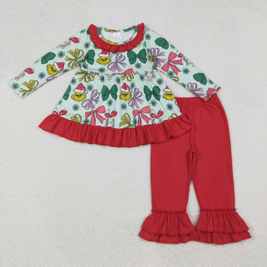 GLP2651 Christmas grinch girl outfit 202509 RTS