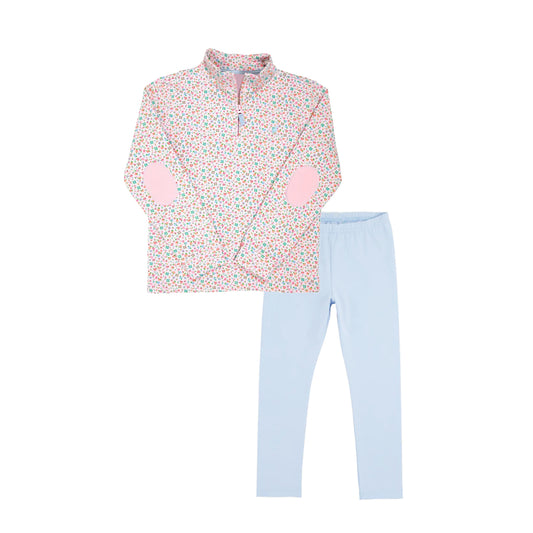 GLP2665组合 pink flowers western  kids girl outfit 202507 preorder