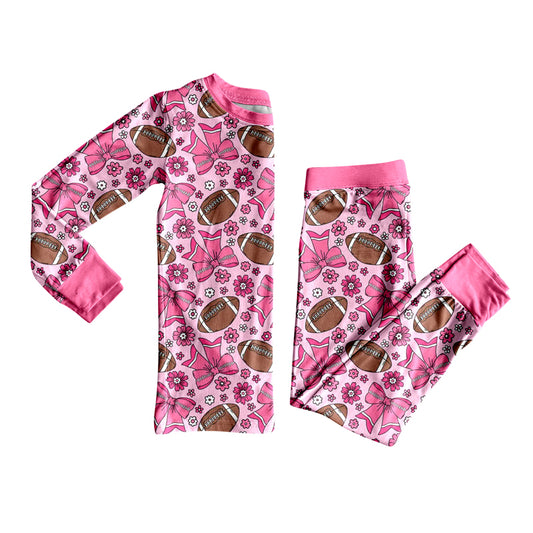 GLP2699 bow football western girl outfit 202508 preorder