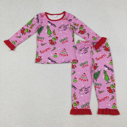 GLP2710 Christmas grinch girl outfit 202509 RTS