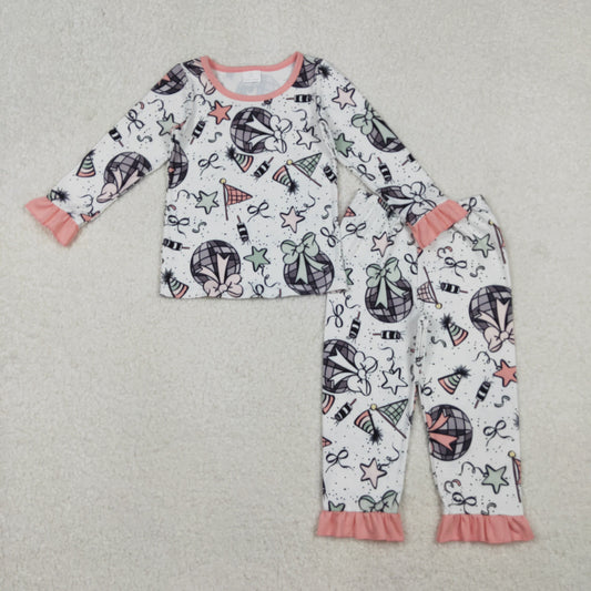GLP2711-XS-3XL  Happy new year girl outfit 202510 RTS