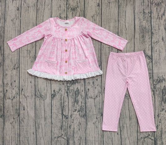 GLP2723  Christmas  BOW western girl outfit 202509 preorder