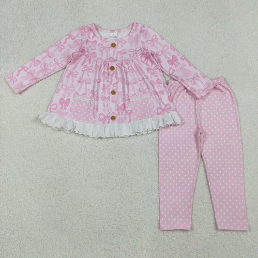 GLP2723  Christmas  BOW western girl outfit 202509 RTS