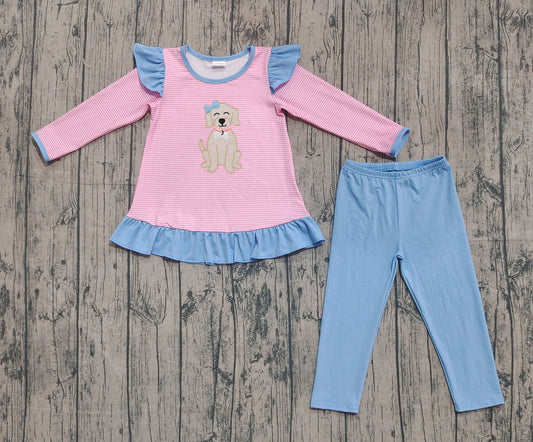 GLP2725 Embroidery Christmas  BOW western girl outfit 202509 preorder