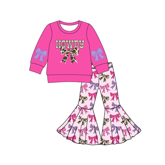 GLP2731 howdy bow girl  western  girl outfit 202508 preorder