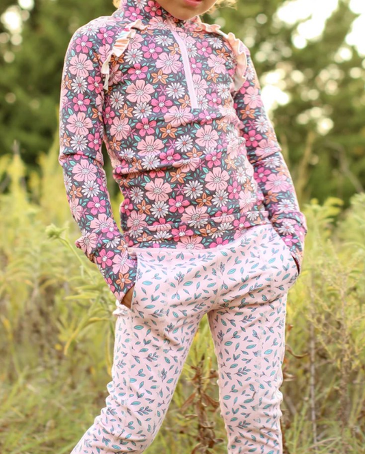 GLP2735 yoga zipper pockets girl clothes outfit 202508 preorder
