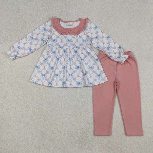 GLP2774 Embroidery Christmas  BOW western girl outfit 202509 RTS