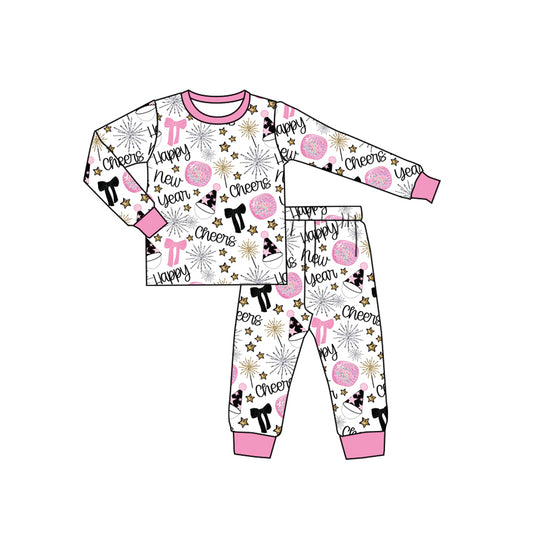 GLP2818 Happy new year  bow  girl outfit 202509 preorder
