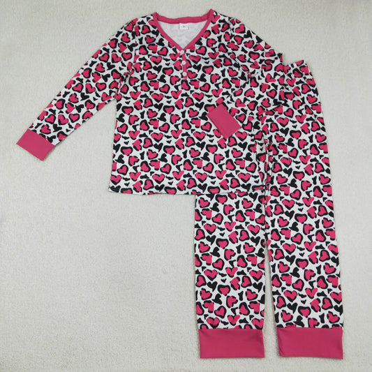 GLP2826 adult women  Valentine pajamas outfit 202601 RTS